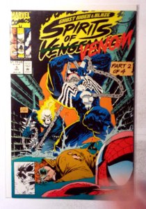 Ghost Rider/Blaze: Spirits Vengeance #5 1992 Marvel John Blaze Venom Comic Book