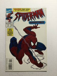 Spider-Man Adventures 1 Near Mint Nm Embossed Cover Marvel