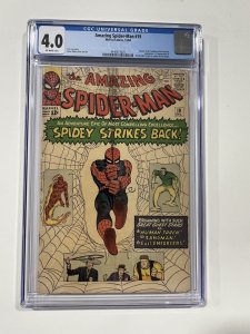 Amazing Spider-Man 19 1964 Cgc 4.0 OW/W pages Marvel Comics