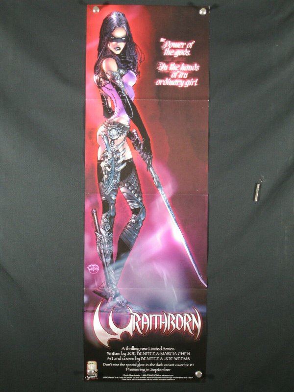 Wraithrorn DC Comics Promo Poster 2005 34x11