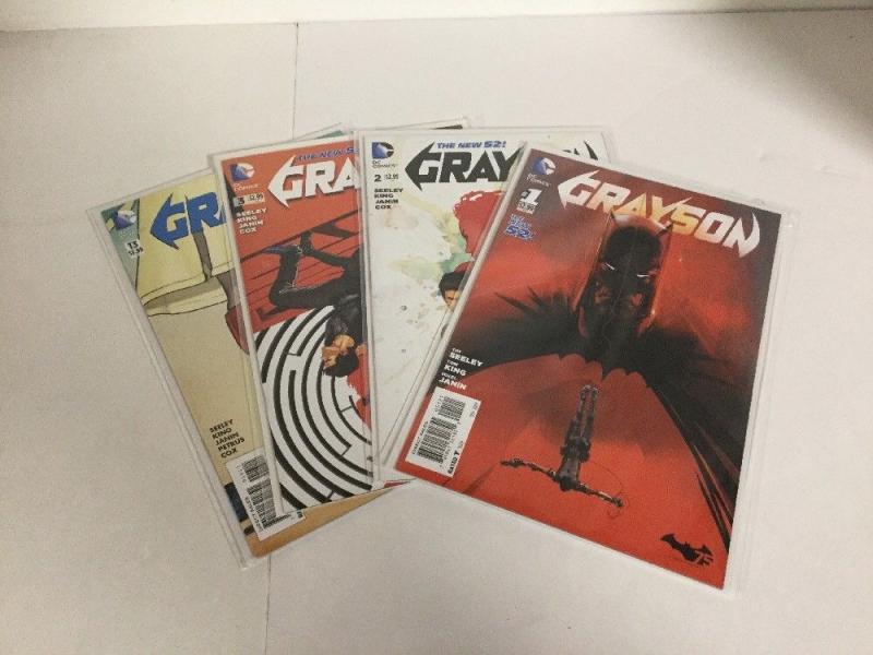 Grayson 1-3 1 2 3 13 Lot Set Run Nm Near Mint DC Comics New 52