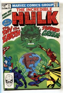 INCREDIBLE HULK ANNUAL #11-comic book Marvel 1982