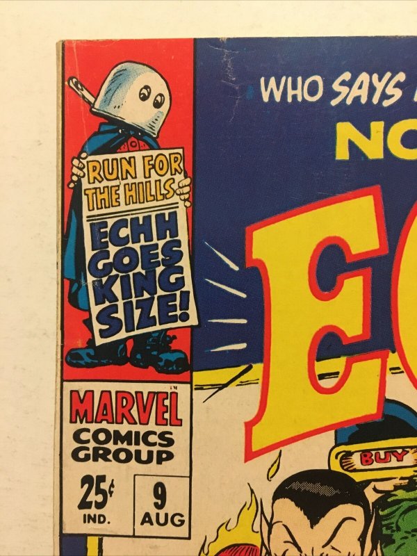 Not Brand Echh #9 Beatles Appearance High Grade Stan Lee Jack Kirby 1968 Marvel