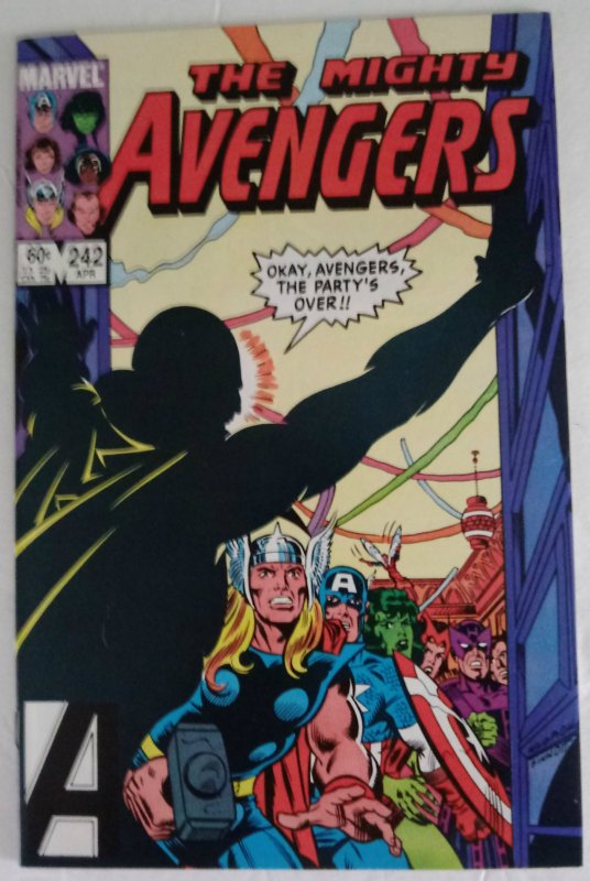 AVENGERS #242 Marvel Comics ID#MBX2