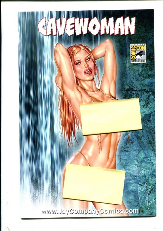 Cavewoman Extinction 2PC LOT - SDCC Exclusive JayCo Armando Huerta (9.2ob) 2011