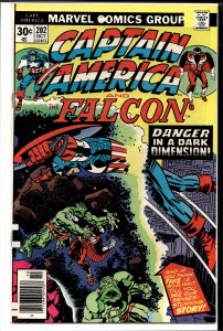 Captain America #202 (1976) Captain America and the Falcon