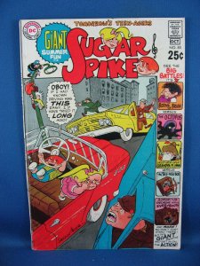 Sugar and Spike #85 (Sep-Oct 1969, DC) VG Fine Giant Summer Fun