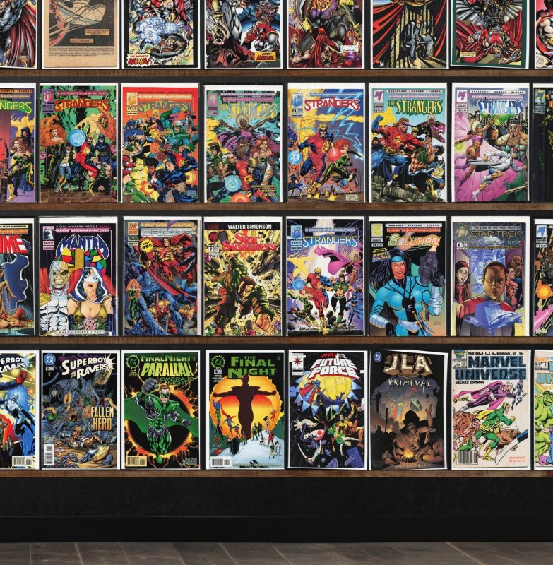 Huge Lot 150+ Comics with Martian Manhunter, The Strangers, Wrath & More!