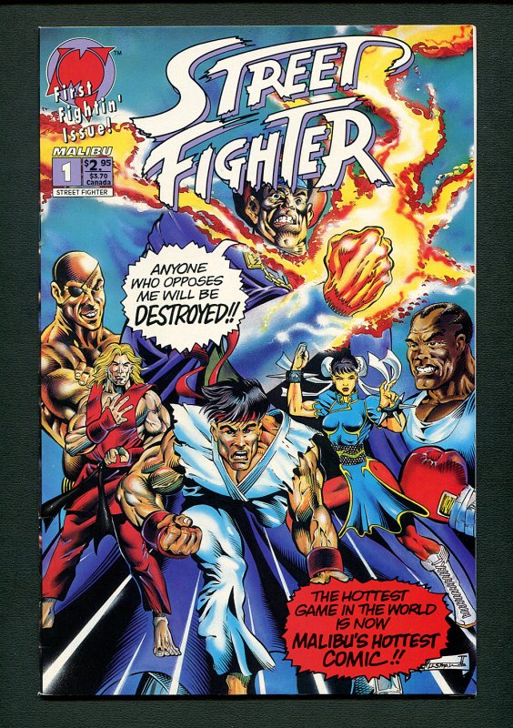 Street Fighter #1 (9.0 VFN/NM)  August 1993