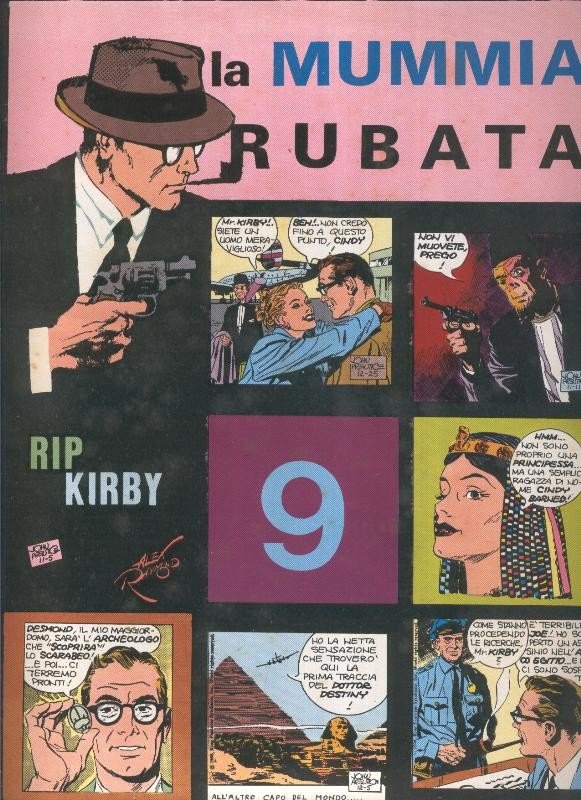 Rip Kirby de John Prentice numero 09: La mummia Rubata