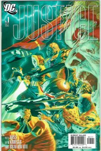 Justice #1 Villains Cover Variant Alex Ross NM