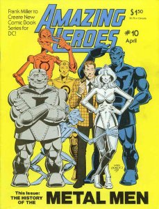 Amazing Heroes #10 FN ; Redbeard | Metal Men