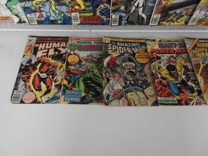 Lot of 51 Low Grade Comics W/ Iron Man, Hulk, Fantastic Four, +More! see desc