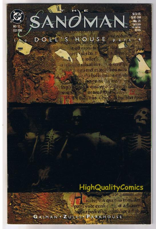 SANDMAN #13, VF, Doll's House, Vertigo, Neil Gaiman, 1989, more SM in store