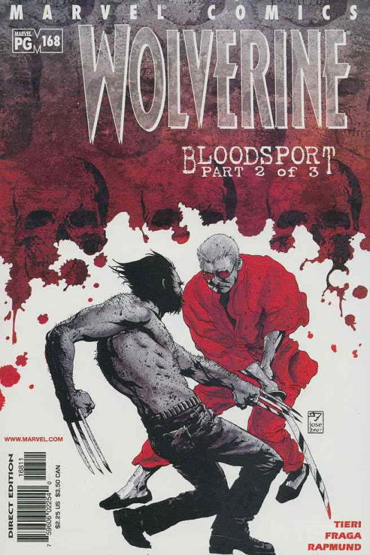 Wolverine #168 FN; Marvel | save on shipping - details inside