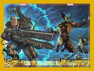 WOLVERINE #13 & CABLE #11 KAEL NGU CONNECTING EXCLUSIVE TRADE VARIANT 2-BOOK SET