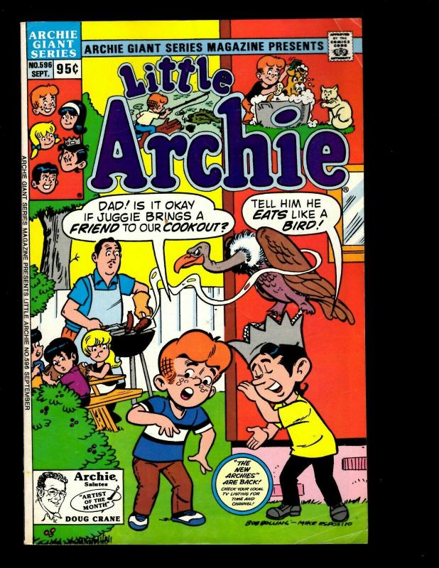 9 Archie Comics Pep # 269 287 375 389 411 Little # 596 607 619 Joke # 285 EK11