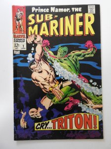 Sub-Mariner #2  (1968) FN Condition!