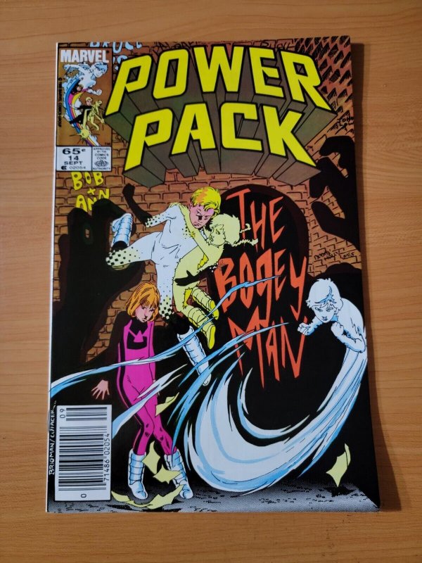 Power Pack #14 Newsstand Variant ~ NEAR MINT NM ~ 1985 Marvel Comics