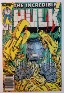 The Incredible Hulk #343 (6.0-NS, 1988) 1st App Rock & Redeemer