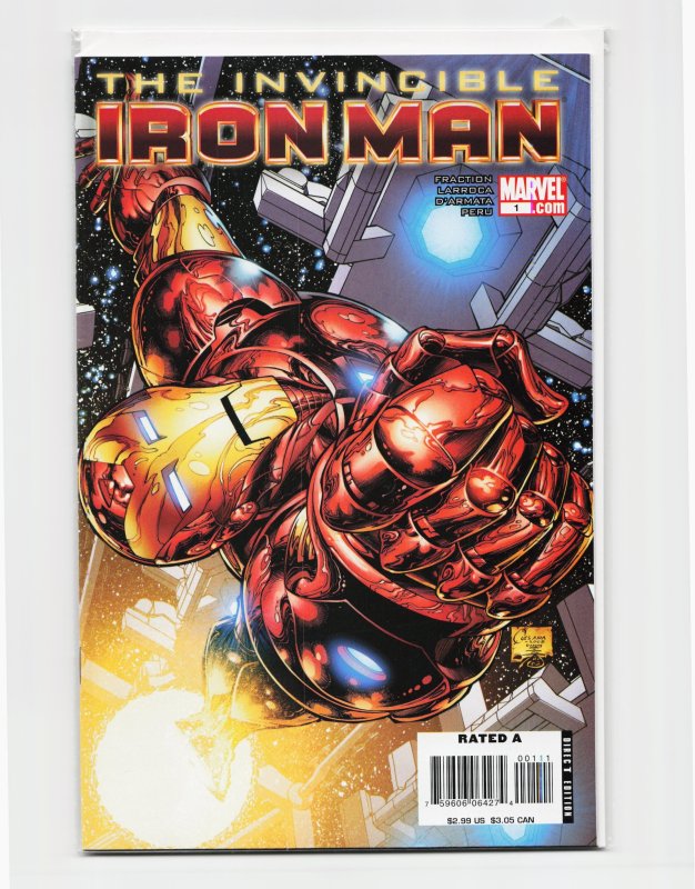Invincible Iron Man #1 (2008) Iron Man