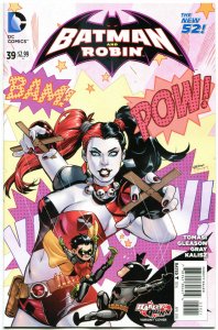 BATMAN and ROBIN #39, NM, Harley Quinn, 2011, New 52, Variant, more HQ in store