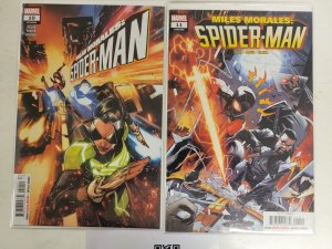 4 Miles Morales Spider-Man Marvel Comic Books #10 11 12 13 21 TJ43