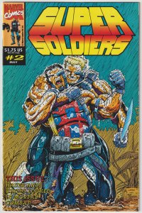 Super Soldiers #2 (May 1993, Marvel UK), NM condition (9.4)