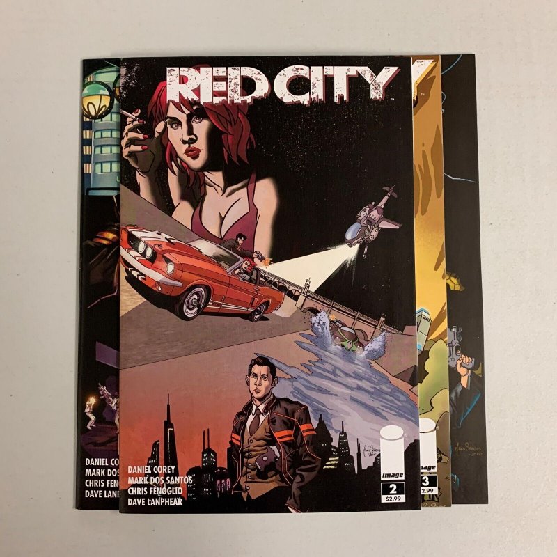 Red City #1-4 Set (Image 2014) 1 2 3 4 Daniel Corey (8.5+)  