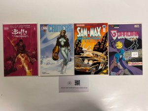 4 Indie Comics The Guardian # 1 + Sam & Max# 1 + Chimera # 1 + Buffy # 6 87 JS35