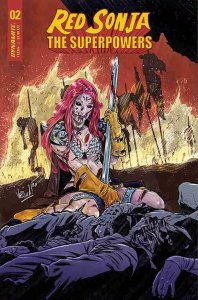 RED SONJA THE SUPERPOWERS (2020 DYNAMITE) #2 VARIANT CVR D FEDERICI