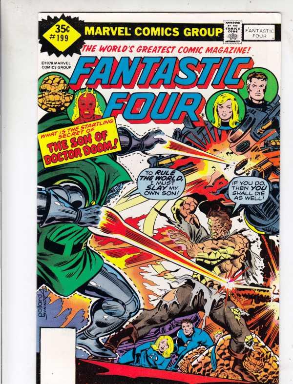 Fantastic Four #199 (Oct-78) NM/NM- High-Grade Fantastic Four, Mr. Fantastic ...