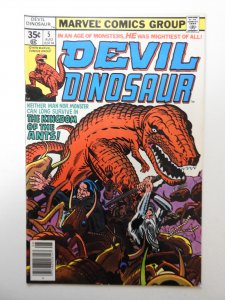 Devil Dinosaur #5 (1978) VF+ Condition!