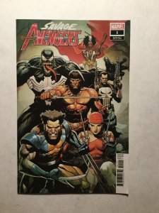 Savage Avengers 1 Near Mint Nm Francis Yu Variant Marvel