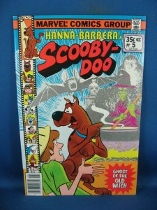 SCOOBY DOO 5 VF NM MARVEL 1978