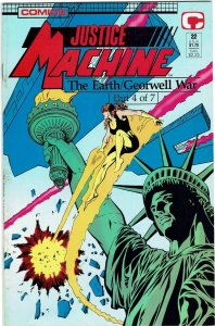 Justice Machine #22 Comico NM