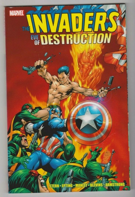 THE INVADERS - EVE of DESTRUCTION 1ST PRINT 2010 MARVEL COMICS TRADE PAPERBACK