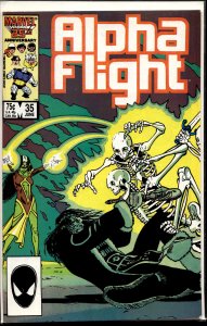 Alpha Flight #35 (1986) Alpha Flight