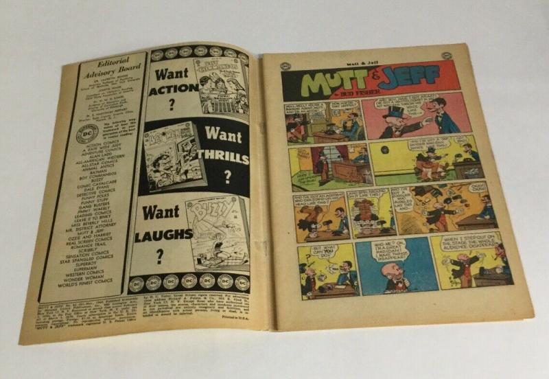 Mutt And Jeff 42 Gd Good 2.0 Cover Detached National Comics Golden Age