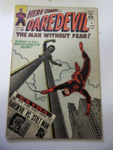 Daredevil #8 (1965) GD Condition cover detached