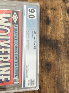 Wolverine #1 (1982). 9.0 (PGX-501276954).  Frank Miller-c/a(p). Direct Edition.