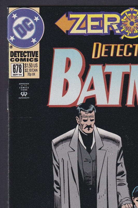 Detective Comics #678 Batman NM 9.4 DC - Sep 1994
