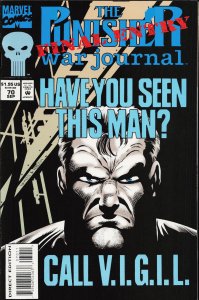 The Punisher War Journal #70 (1994) Punisher