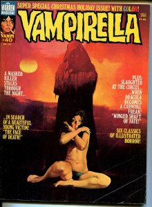 Vampirella #40 1975-Warren-Berni Wrightson bio-horror-mystery-VG