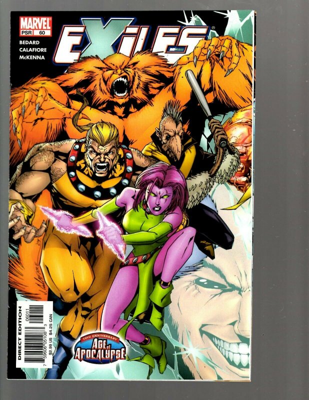 12 Marvel Comics Exiles #55 59 60 61 62 63 64 65 66 67 68 69 EK22 