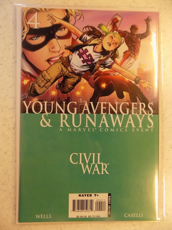 YOUNG AVENGERS AND RUNAWAYS # 4