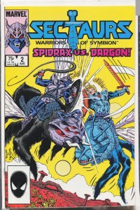 Sectaurs #2 Direct Edition (1985) Spidrax