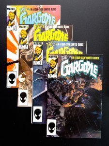 Gargoyle #1-4 Mini Series (1985) [Lot 4bks] Complete Set - Marvel Fantasy -VF