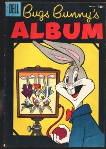 Bugs Bunny's Album-Four Color Comics #647 1955-Paper doll back cover