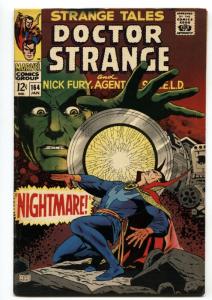 STRANGE TALES #164-comic book DR. STRANGE-NICK FURY VG/FN